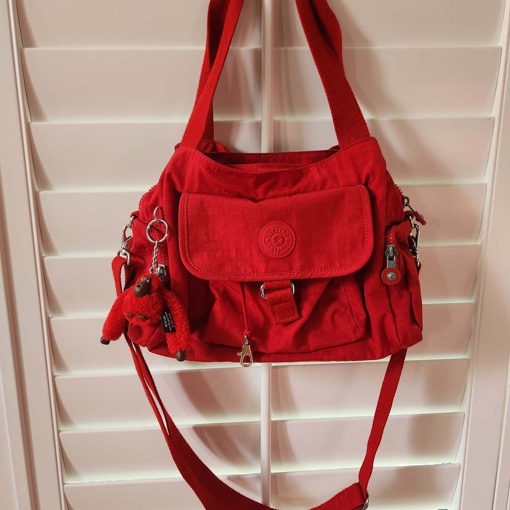 Kipling Red Shoulder Bag